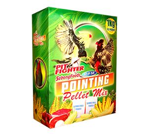 pit fighter pointing pellets|Universal Feed Mill Corporation .